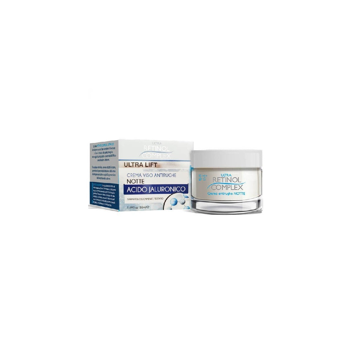 ULTRA RETINOL COMPLEX CREMA VISO ANTIRUGHE ACIDO JALURONICO NOTTE