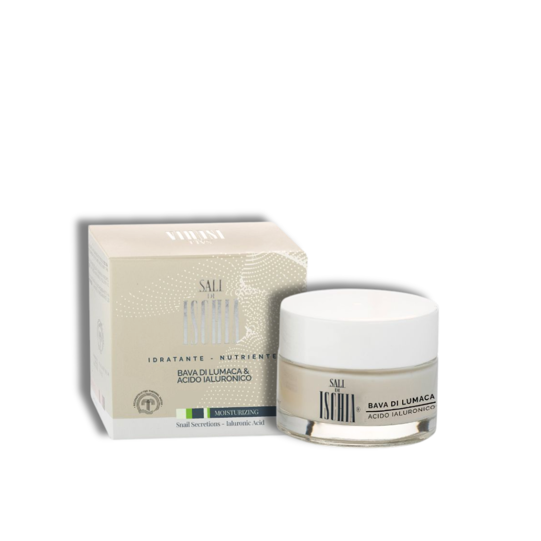 SALI DI ISCHIA CREMA VISO IDRATANTE - NUTRIENTE BAVA DI LUMACA E ACIDO IALURONICO 50ML