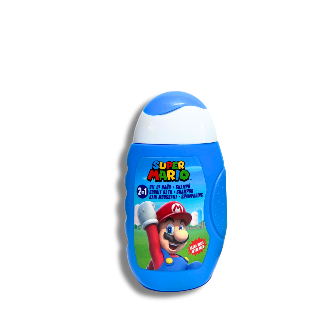 SUPER MARIO BOX BAGNOSCHIUMA E SHAMPOO