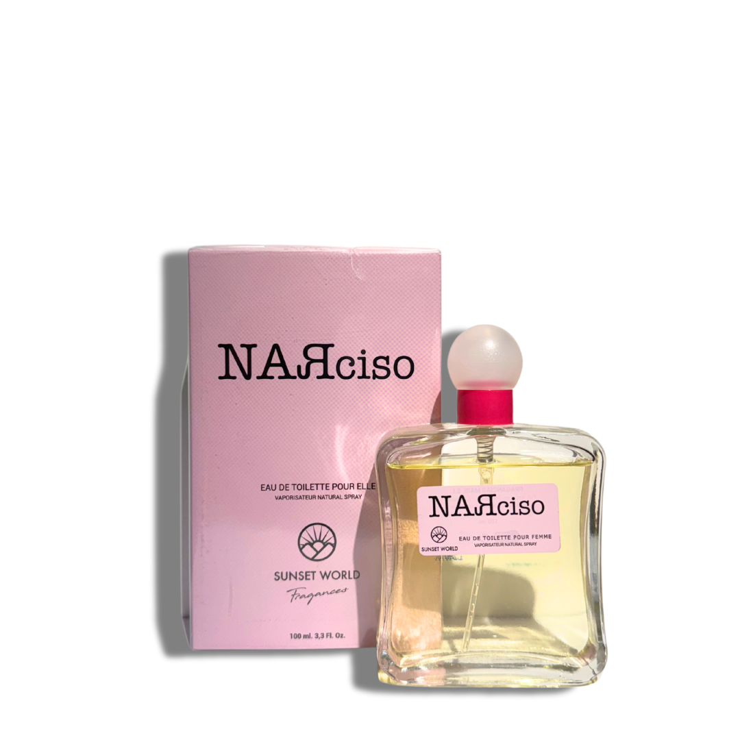 SUNSET WORLD NAЯCISO EAU DE TOILETTE POUR FEMME 100ML