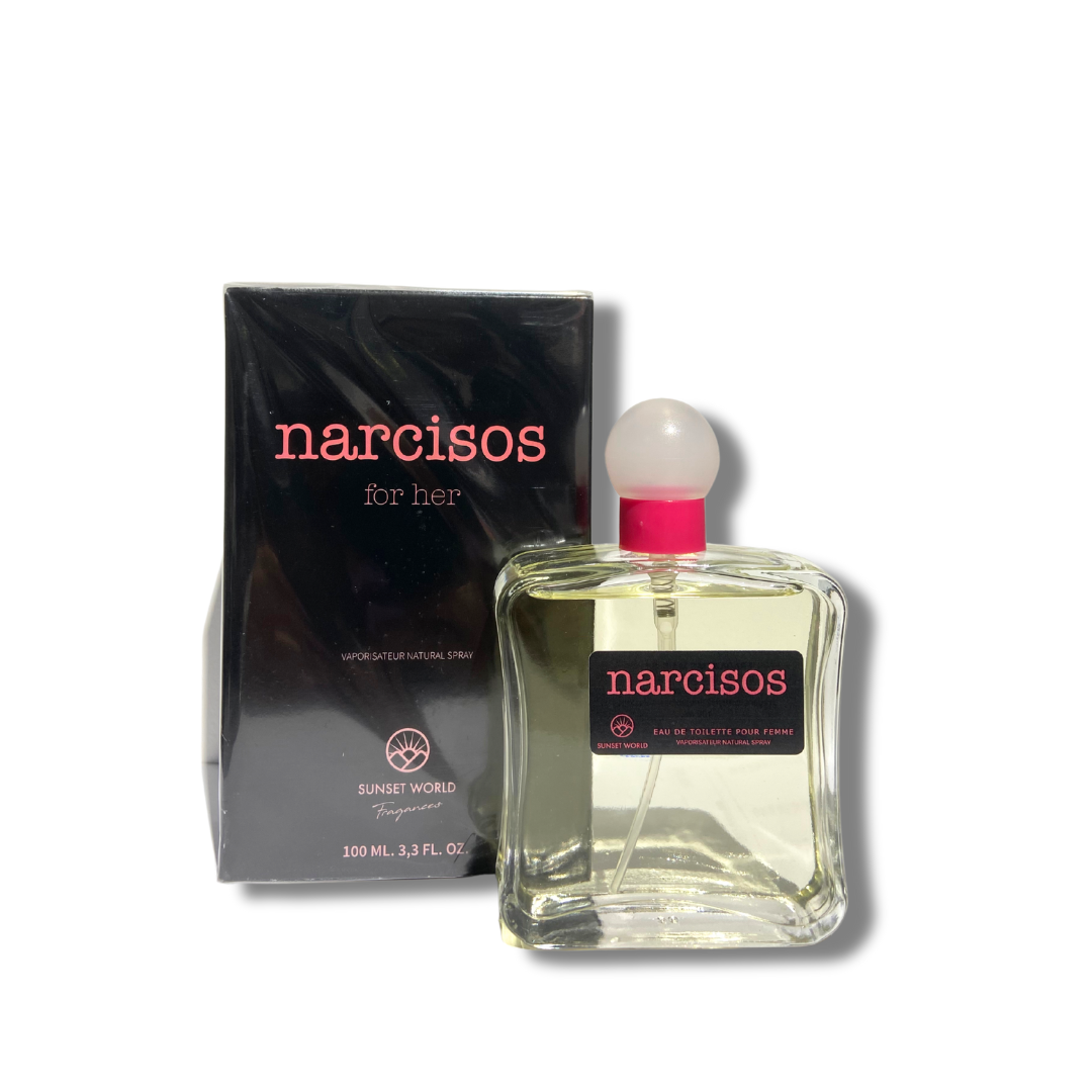 SUNSET WORLD NARCISOS EAU DE TOLIETTE POUR FEMME 100ML