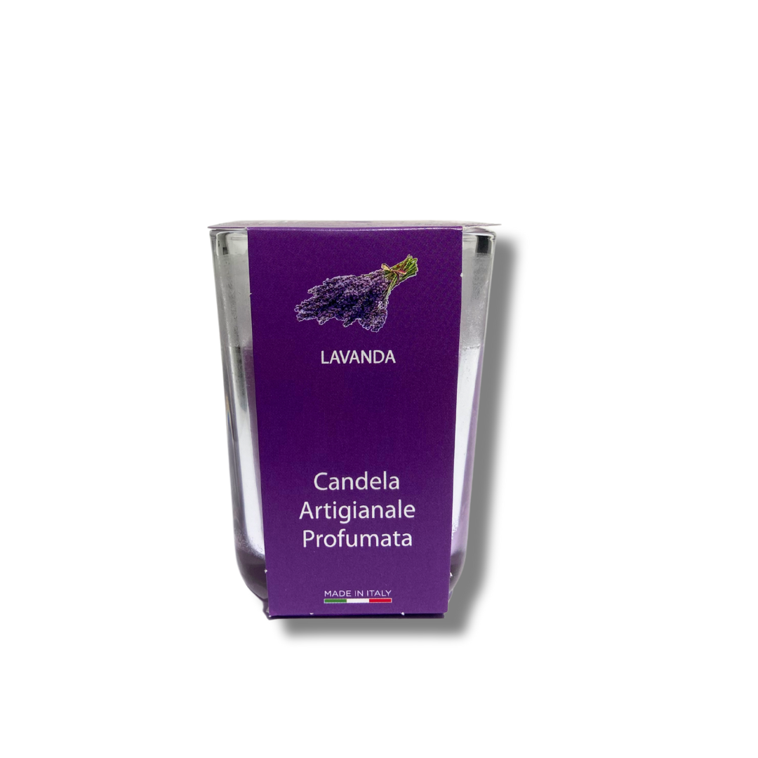 CAMOMILLA CANDELA ARTIGIANALE LAVANDA 65GR