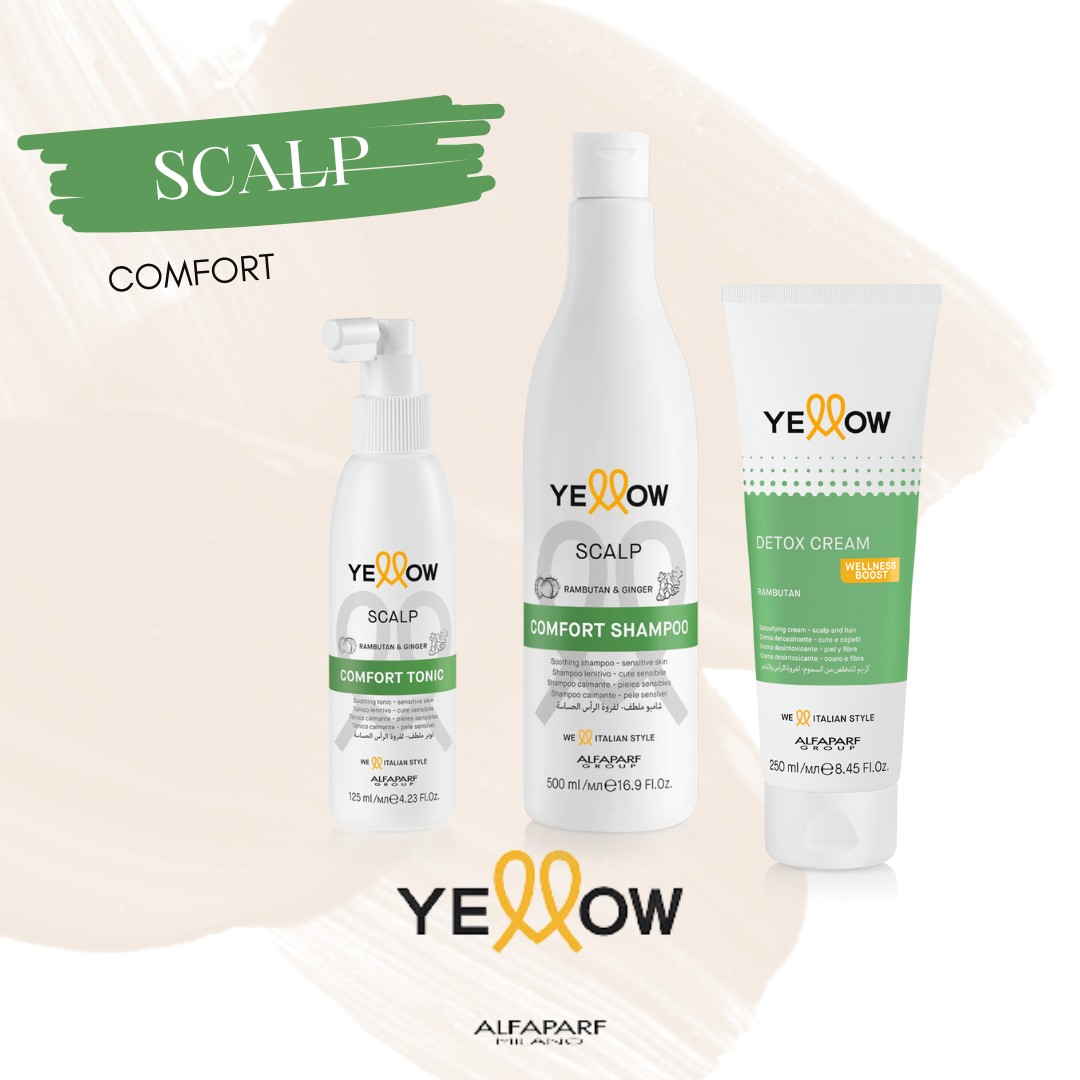 YELLOW PROFESSIONAL SCALP COMFORT KIT