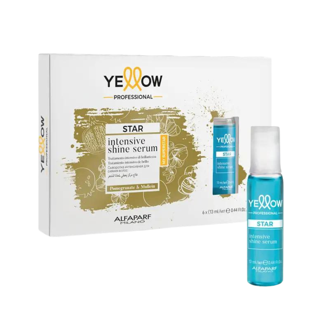 YELLOW PROFESSIONAL STAR - INTENSIVE SHINE SERUM 6X13ML