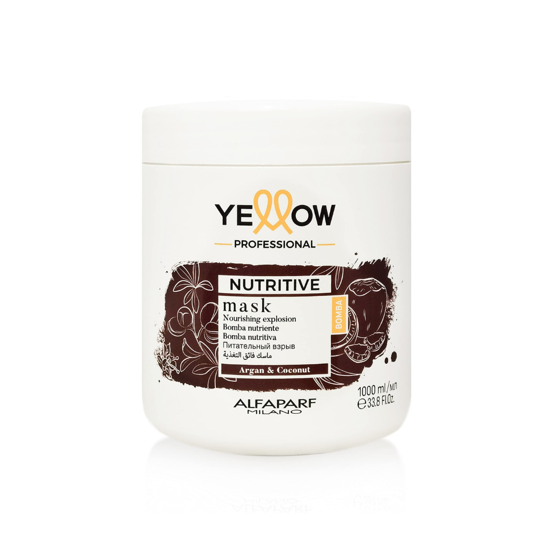 YELLOW PROFESSIONAL NUTRITIVE - MASK BOMBA NUTRITIVA 1000ML/500ML