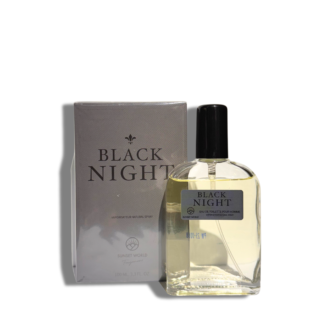 SUNSET WORLD BLACK NIGHT EAU DE TOILETTE PUOR HOMME 100ML